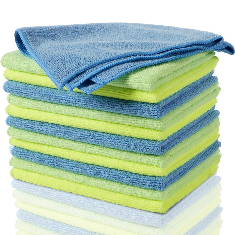 Zwipes 735 Microfiber Towel Cleaning Cloths, 12 Pack - Image 1